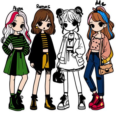 girls with fashion