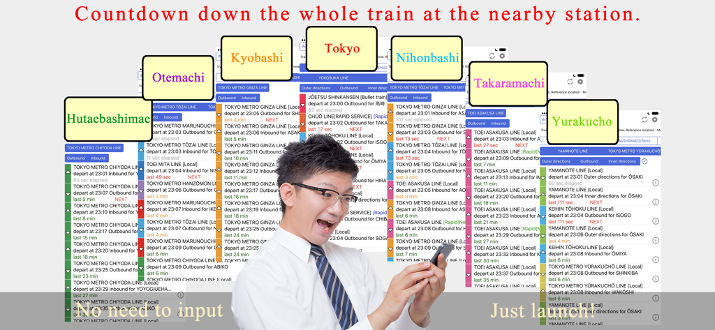 JP Trains(Tokyo,Kanagawa...) - Navigation App | MWM