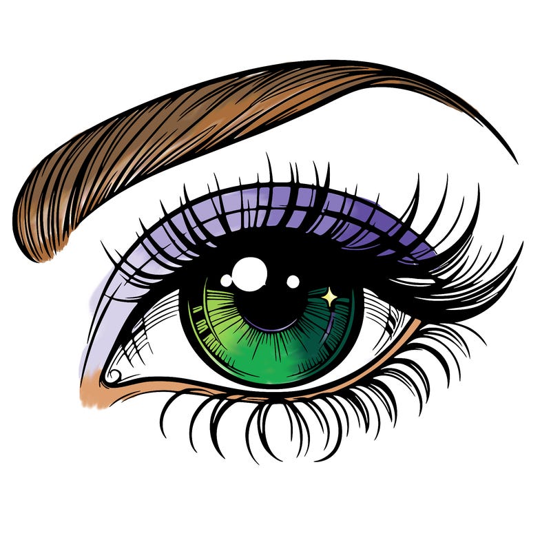 a beautiful eye