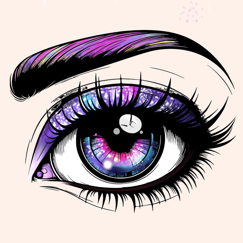 realistic eye