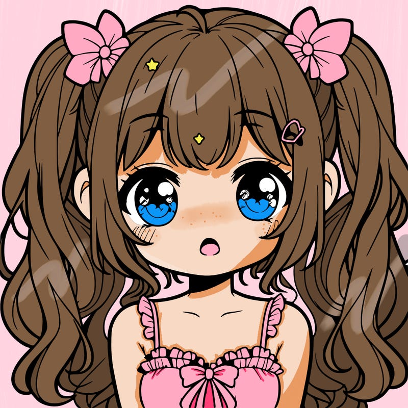 cute sweet anime girl