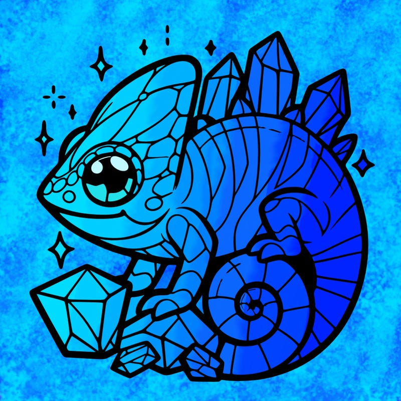 crystal chameleon