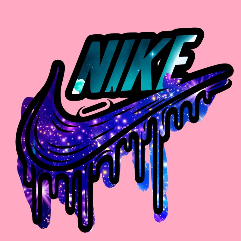 nike drip logo
