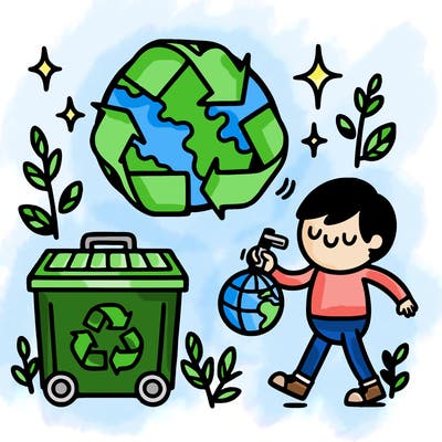 recycling saves the planet