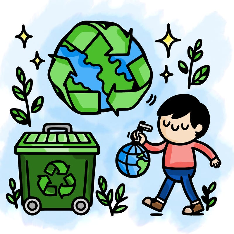 recycling saves the planet