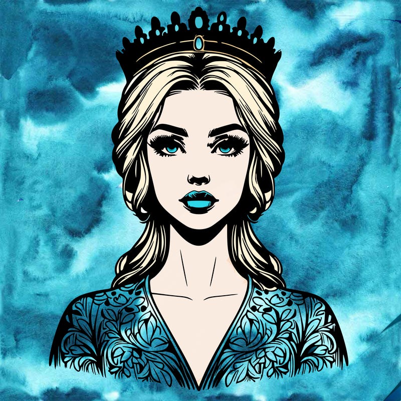 realistic beautiful queen