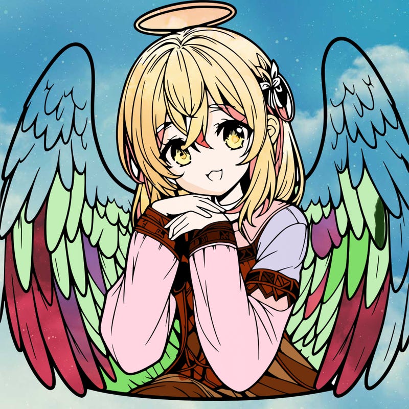 manga angel realistic
