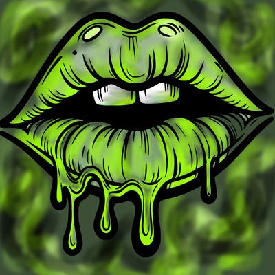 lips that look realistic and drip