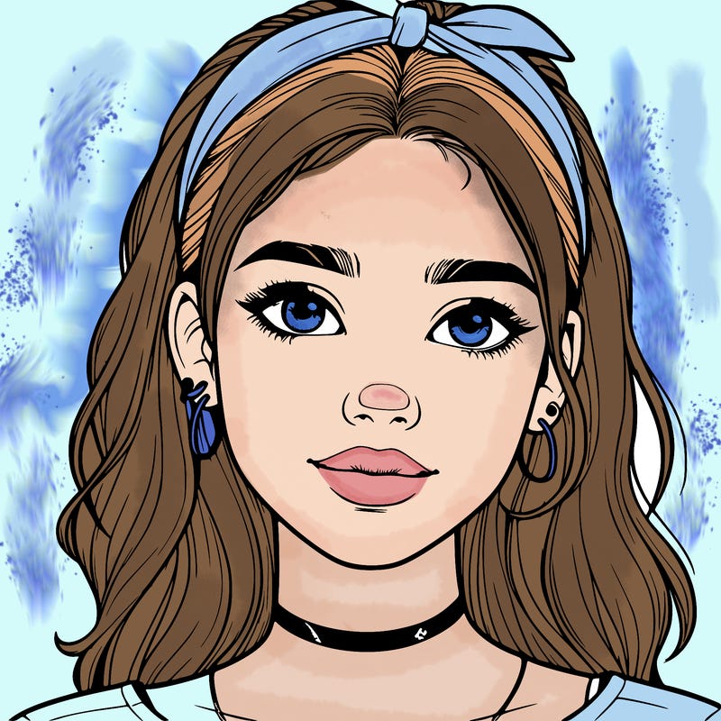 realistic teenage girl