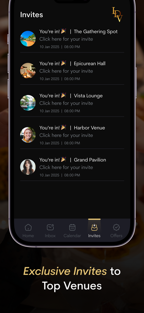 La dolce vita entertainment - Un elenco di inviti esclusivi ai migliori locali di lusso a Dubai sull'app La Dolce Vita.