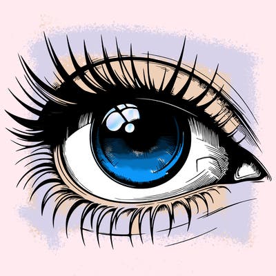 realistic eye