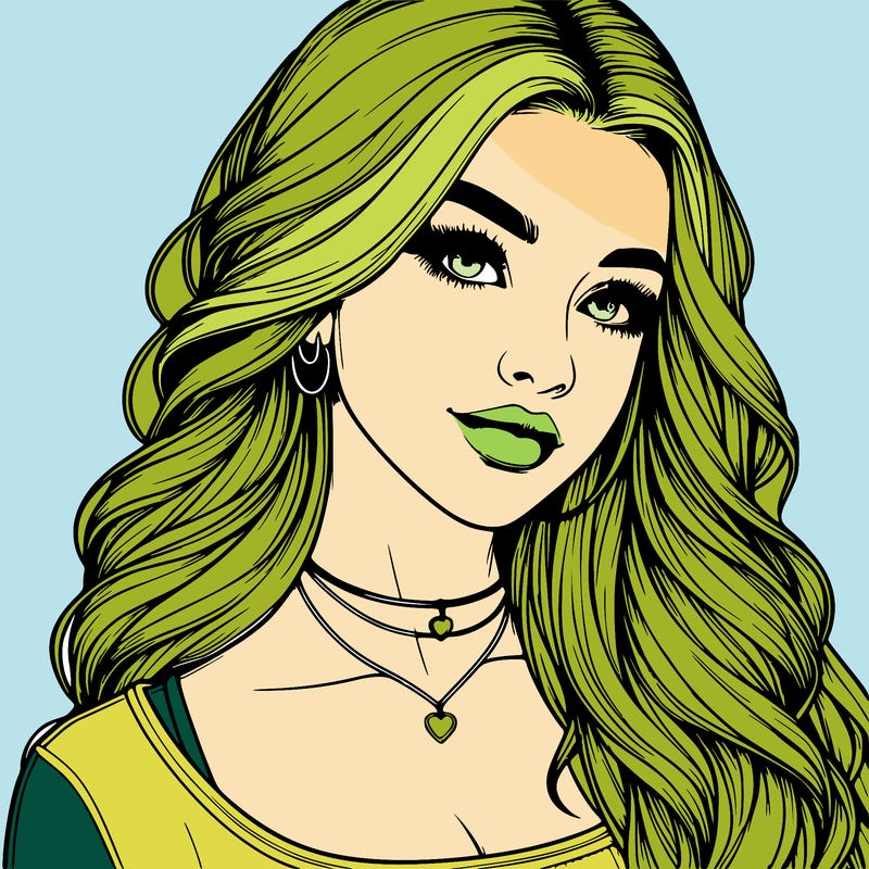 detailed realistic girl