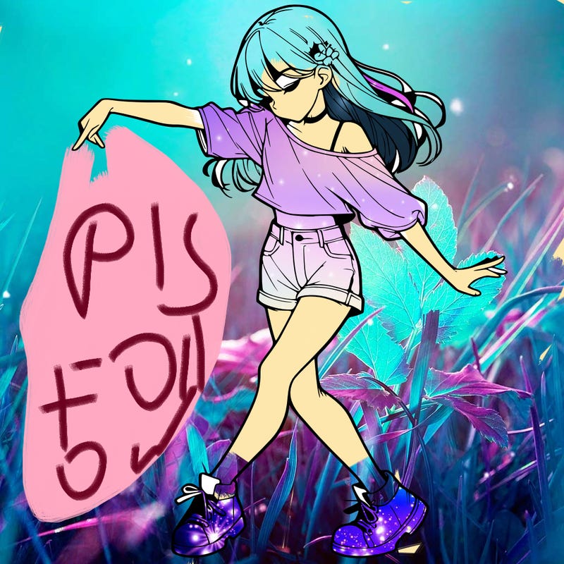 realistic girl danceing