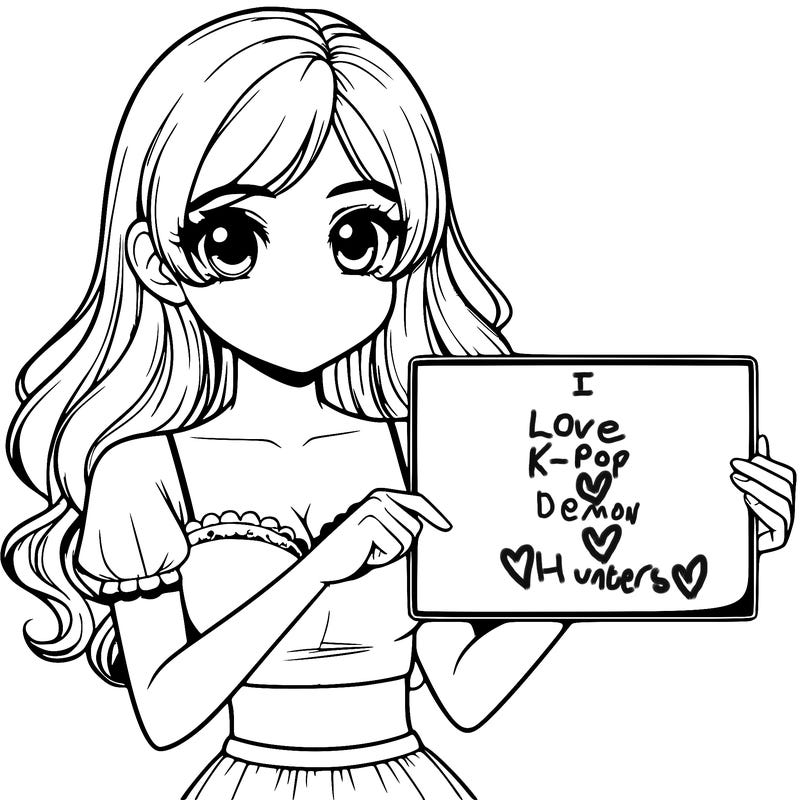 realistic pretty girl holding blank sign