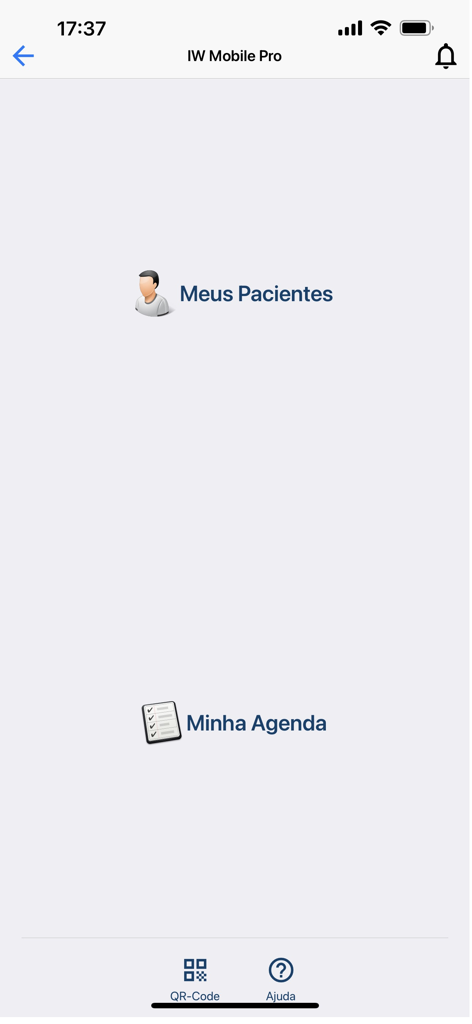 IW-Mobile Pro - IW Mobile Pro application dashboard showing My Patients and My Schedule sections for medical staff