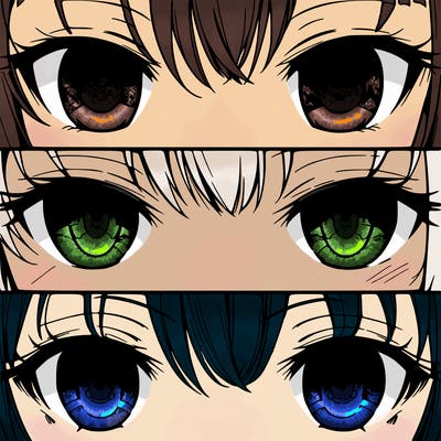 anime eyes