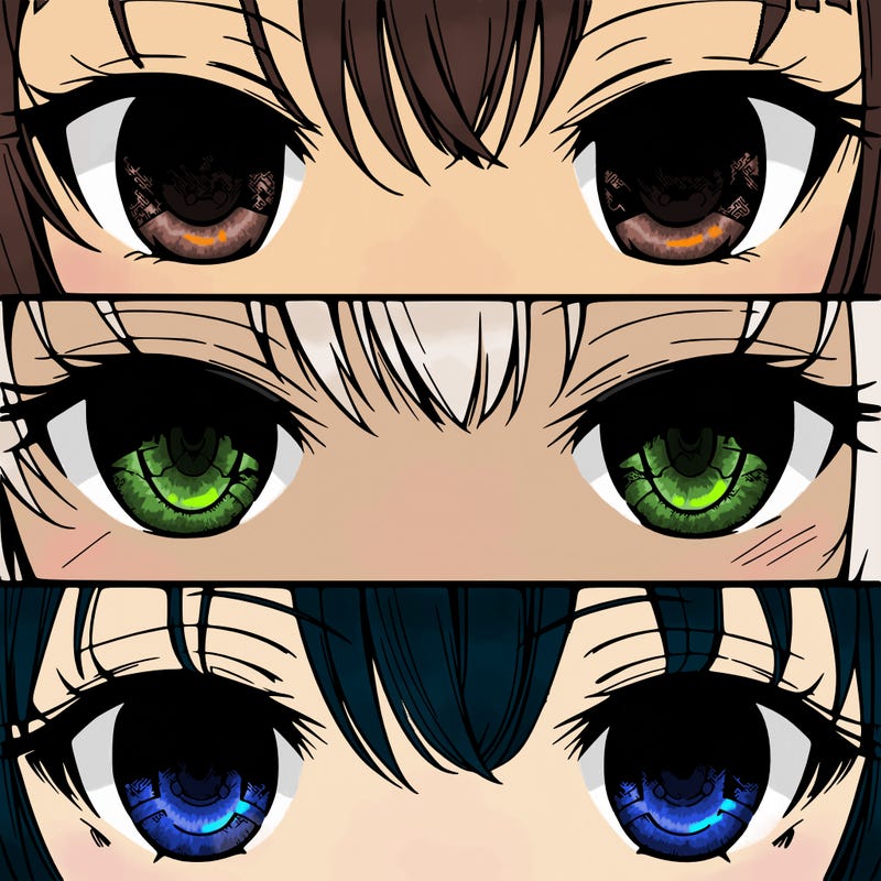 anime eyes
