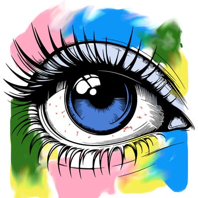 realistic eye