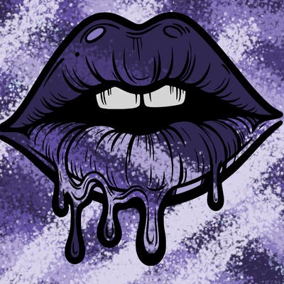 lips that look realistic and drip