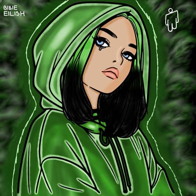 a realistic girl in a hoodie