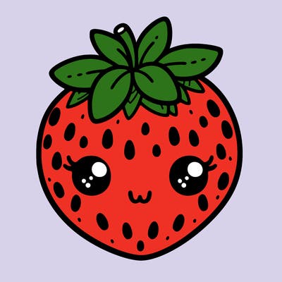 cute strawberry