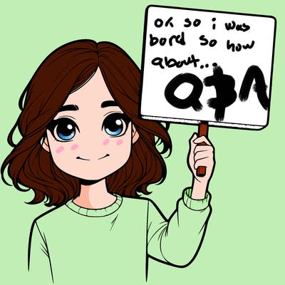 realistic girl holding up a sign