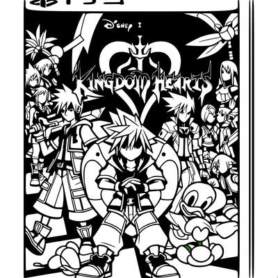 kingdom hearts game cover