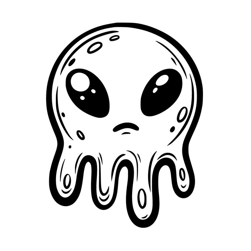a globby alien