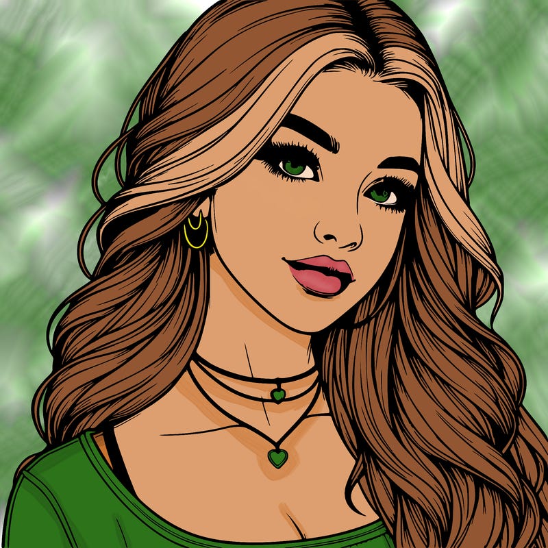 detailed realistic girl