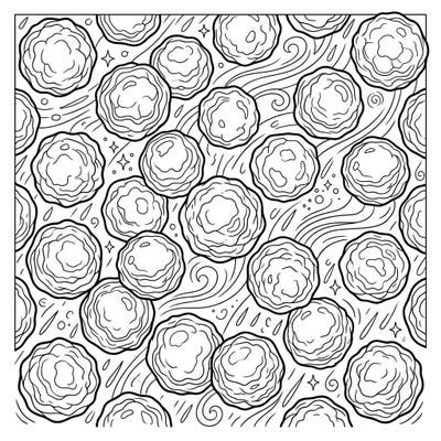 Unleash your creativity with this unique Golf Ball-Sized Hail coloring page, capturing the intense beauty of a powerful hailstorm. Perfect for those fascinated by weather phenomena, this detailed design offers a captivating artistic challenge.