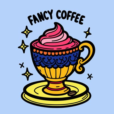 fancy coffee
