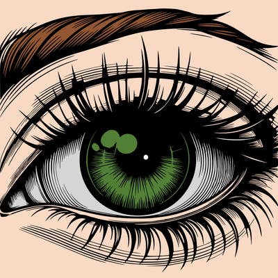realistic eye