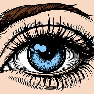 realistic eye