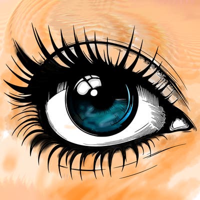 realistic eye
