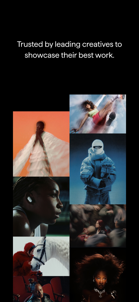 NOVA: The Creative Network - Collage de photographies artistiques haut de gamme présentant un travail professionnel sur le réseau créatif NOVA