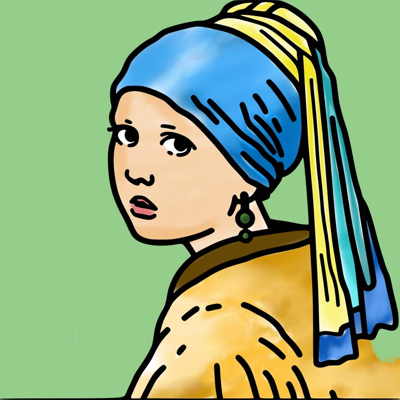 girl with the pearl earring painting