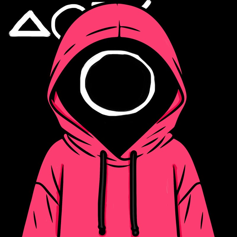 faceless girl in hoodie