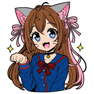 anime cat girl