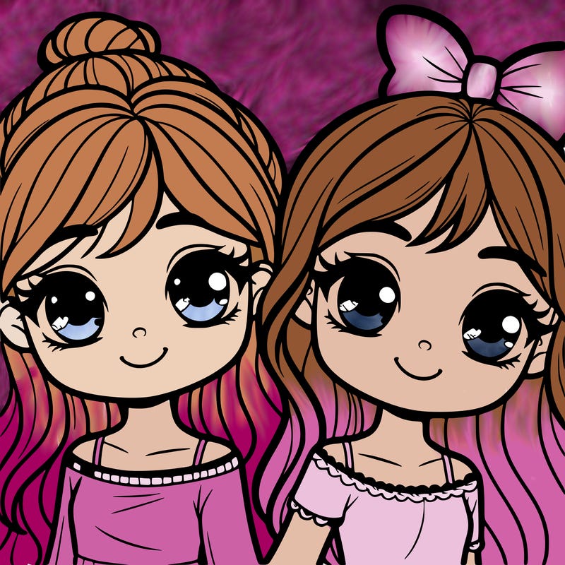 two girl best friends