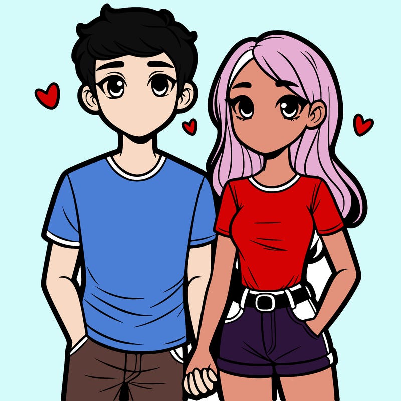 boyfriend and girlfriend