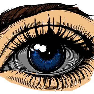 realistic eye