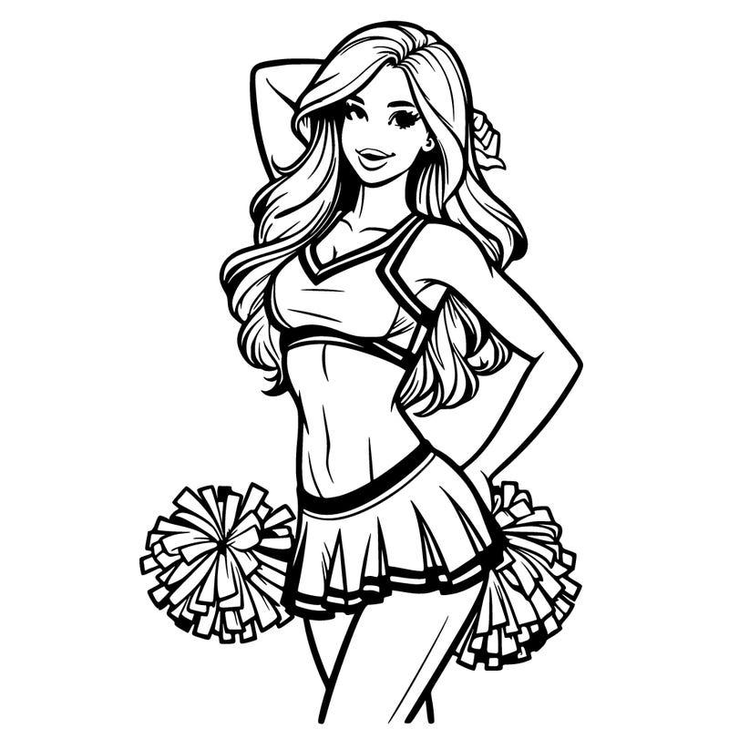realistic cheerleader