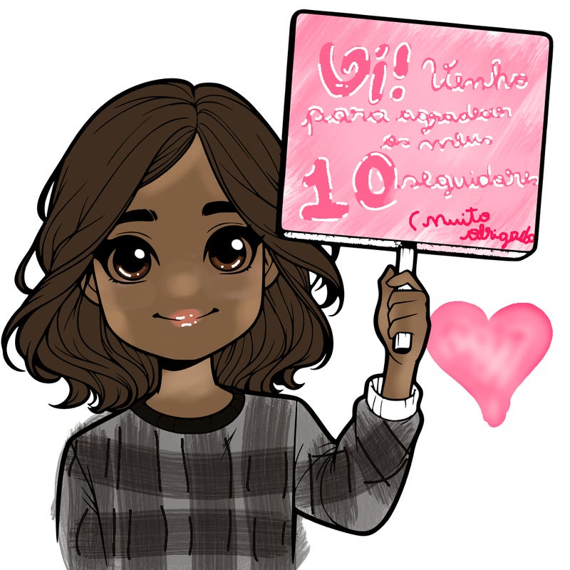 realistic girl holding up a sign