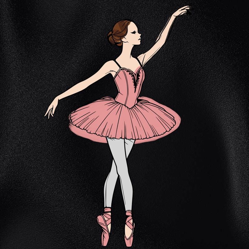 realistic ballerina