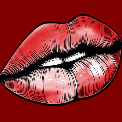 realistic lips