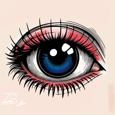 realistic eye