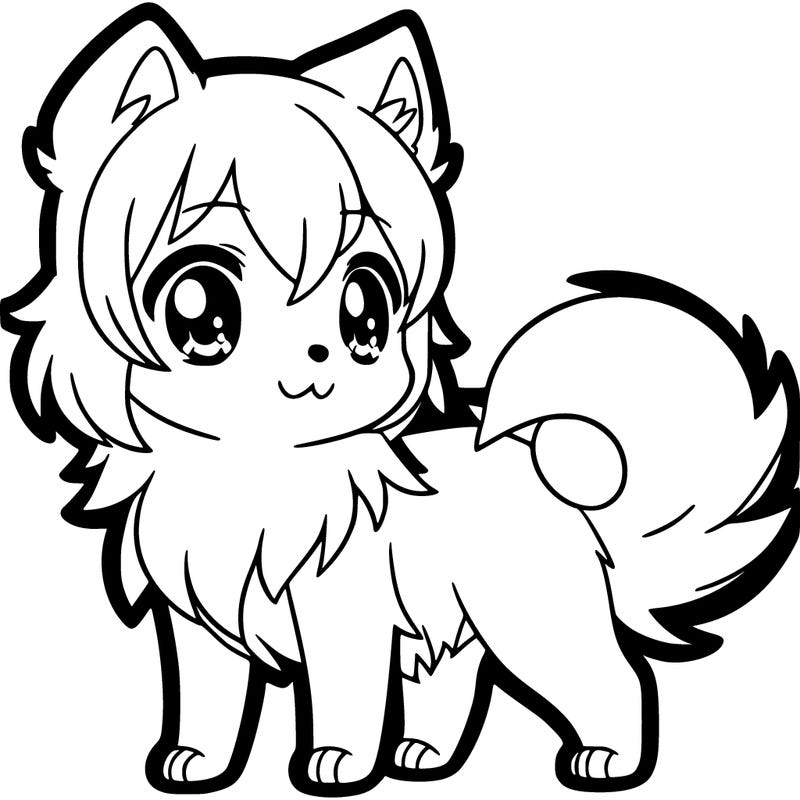 anime dog