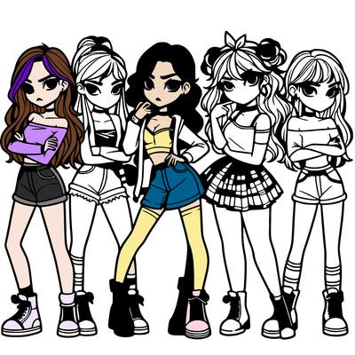 realistic baddie girls