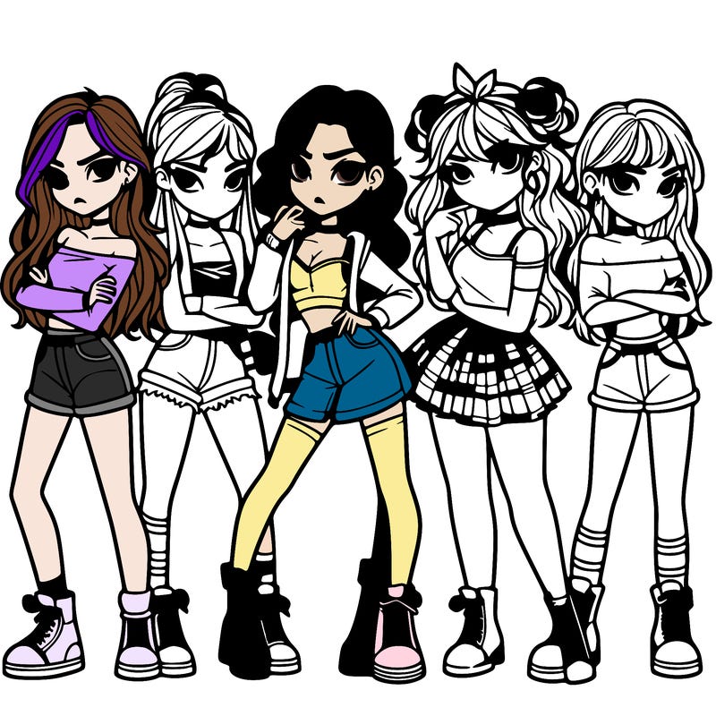 realistic baddie girls