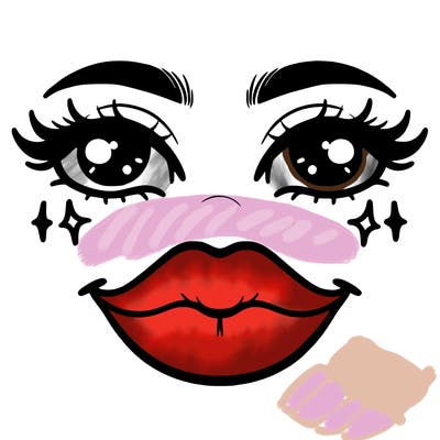 face lips